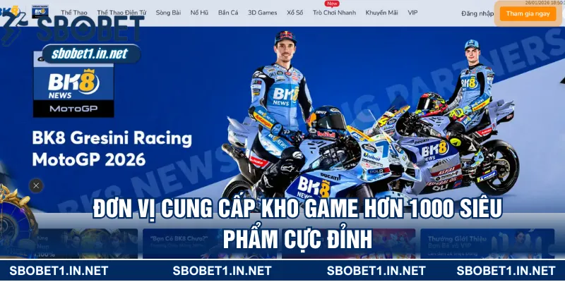 Đơn vị cung cấp kho game hơn 1000 siêu phẩm cực đỉnh