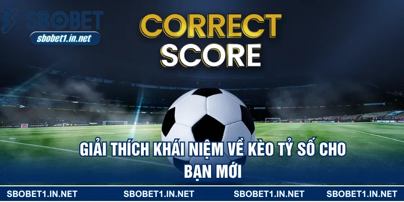 Giải thích khái niệm về kèo tỷ số cho bạn mới