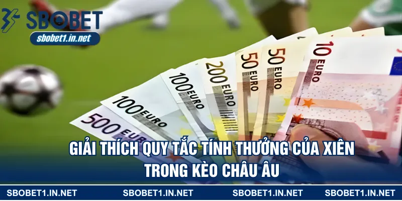 Giải thích quy tắc tính thưởng của xiên trong kèo châu Âu